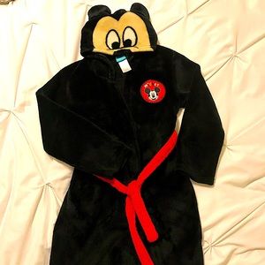 🖤Kids Mickey hooded robe size S